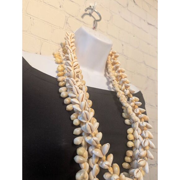 Vintage Hawaiian seashell lays x3 - Picture 2 of 5